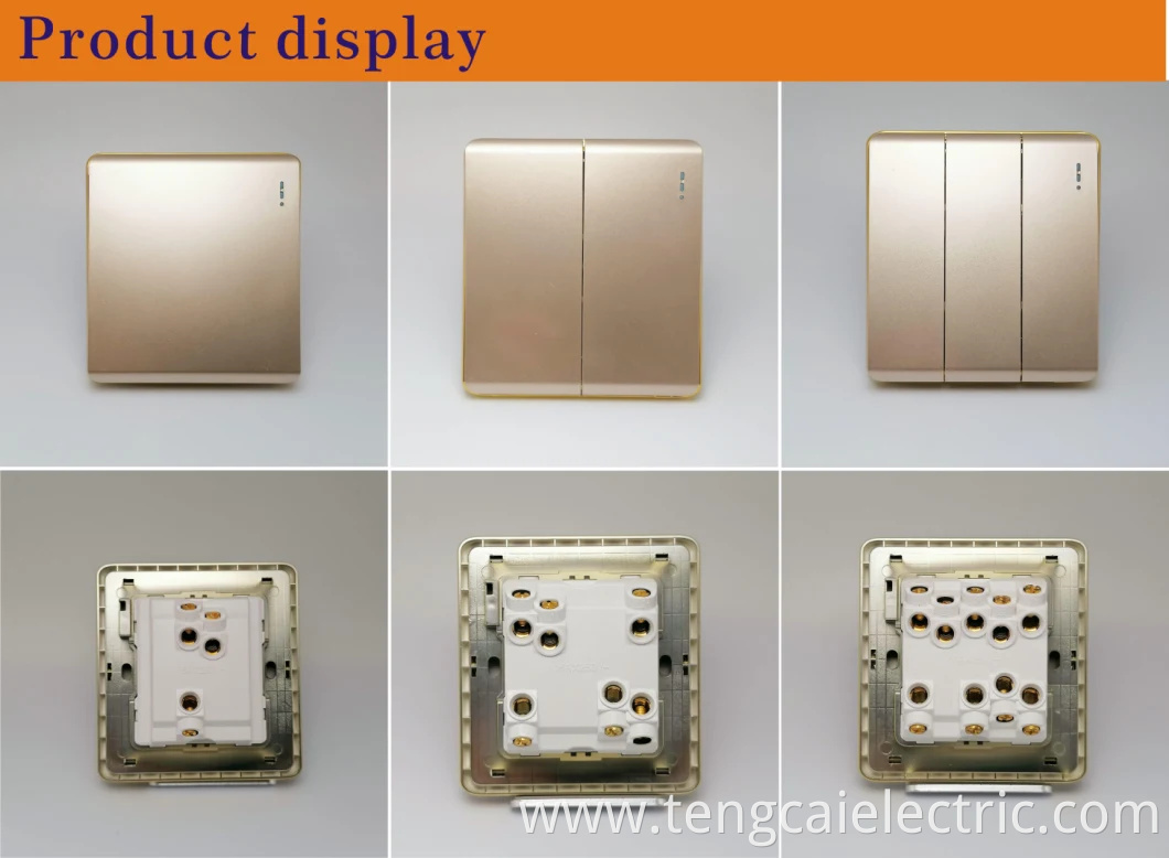 New Electrical Wall Light Switch Socket 13A UK